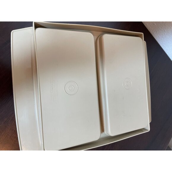 Vintage Tupperware Deviled Egg Keeper & Carrier With Lid #723-2 - Picture 6 of 6